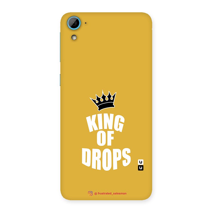 King of Drops Mustard Yellow Back Case for HTC Desire 826