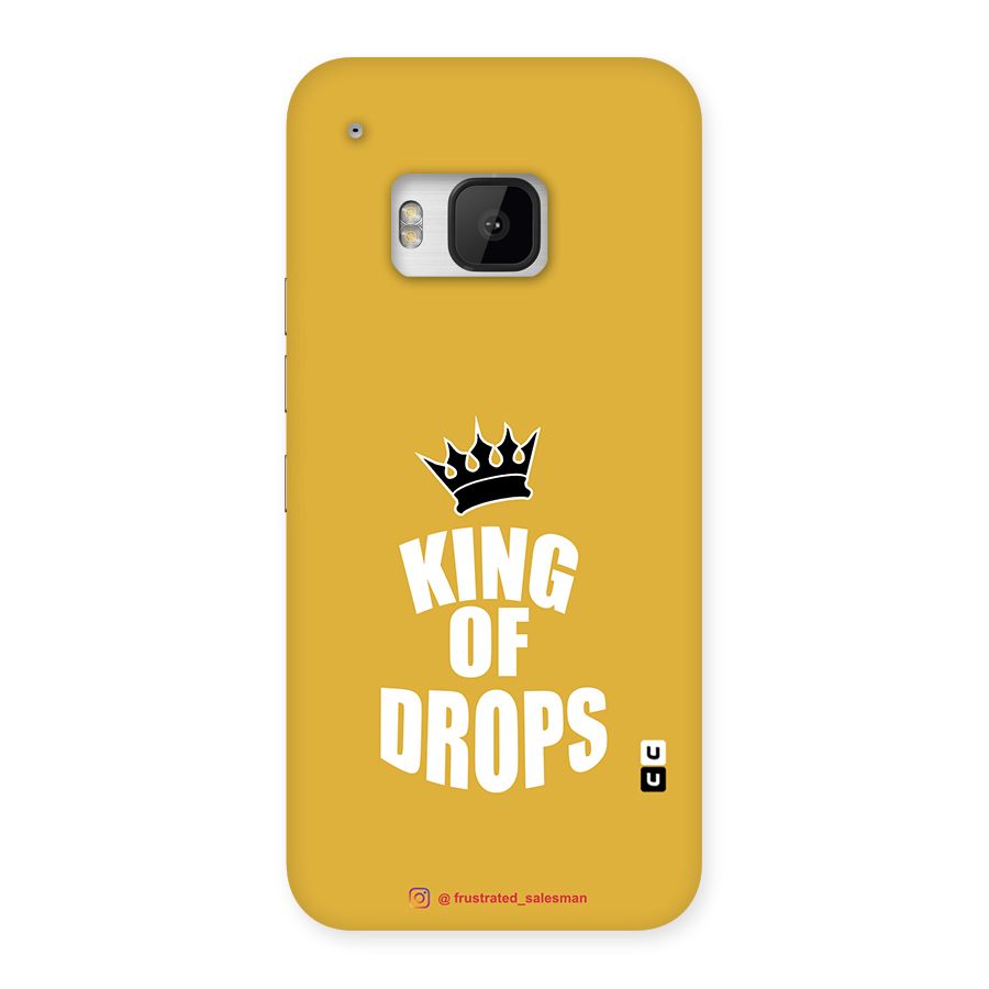 King of Drops Mustard Yellow Back Case for HTC One M9