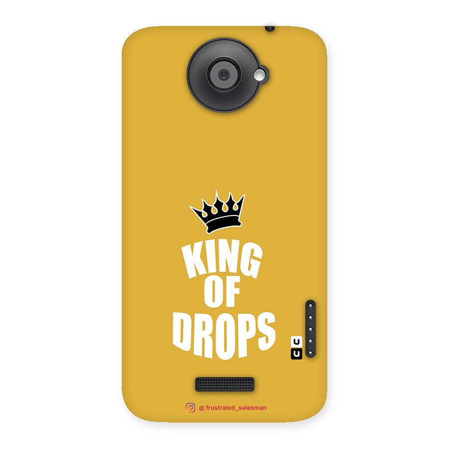 King of Drops Mustard Yellow Back Case for HTC One X