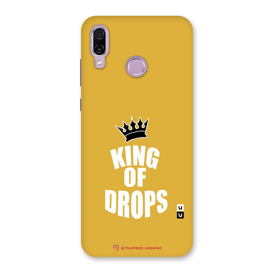 King of Drops Mustard Yellow Back Case for Honor Play