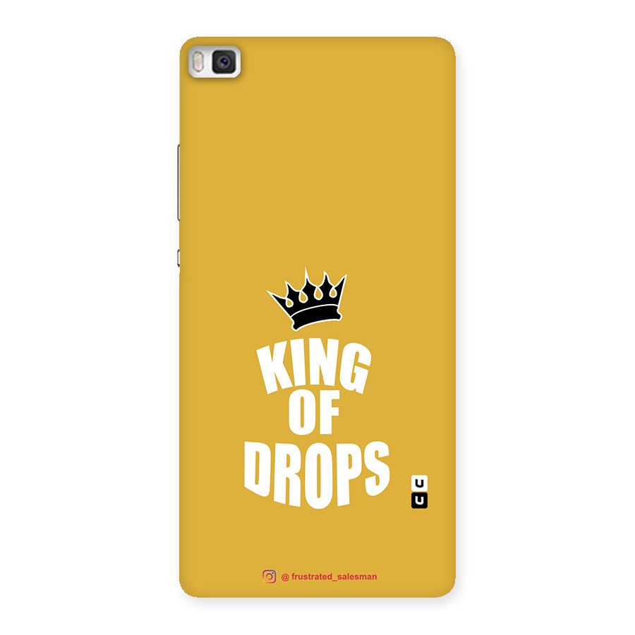 King of Drops Mustard Yellow Back Case for Huawei P8