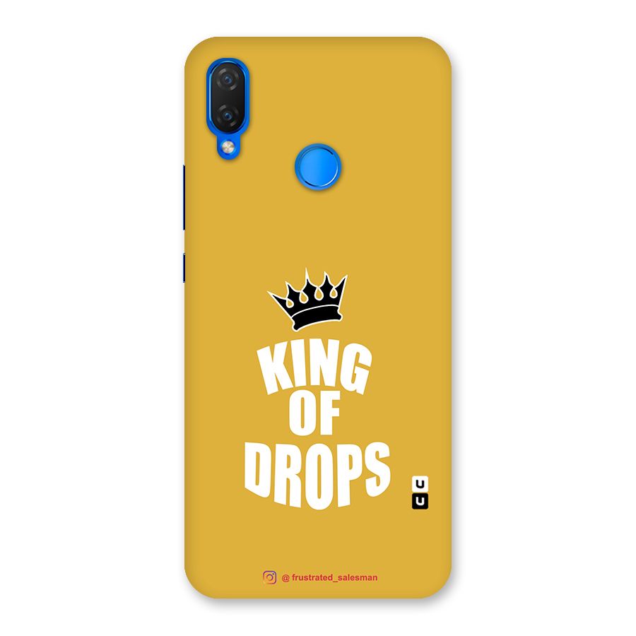 King of Drops Mustard Yellow Back Case for Huawei P Smart+