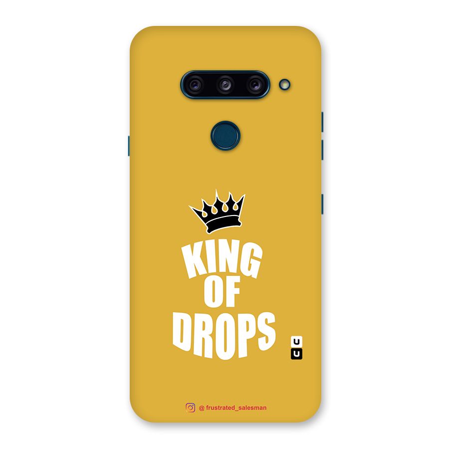 King of Drops Mustard Yellow Back Case for LG  V40 ThinQ