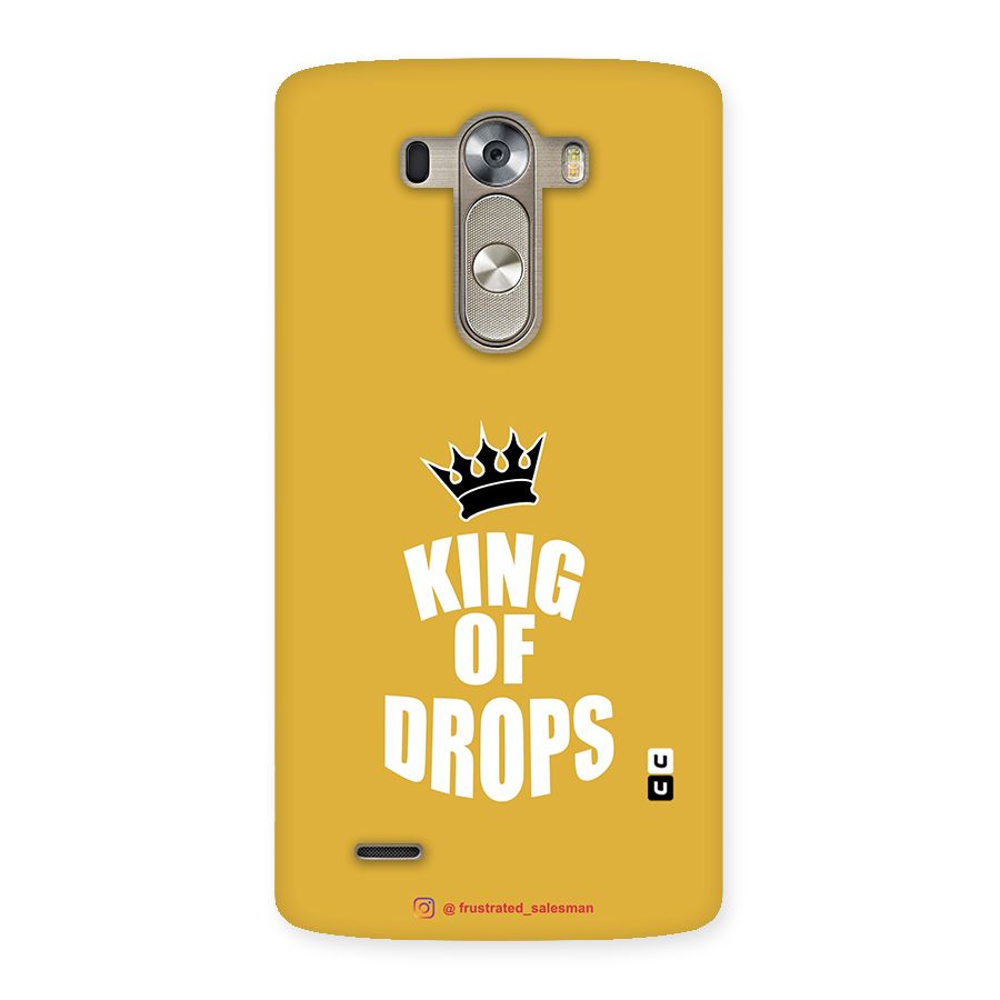 King of Drops Mustard Yellow Back Case for LG G3