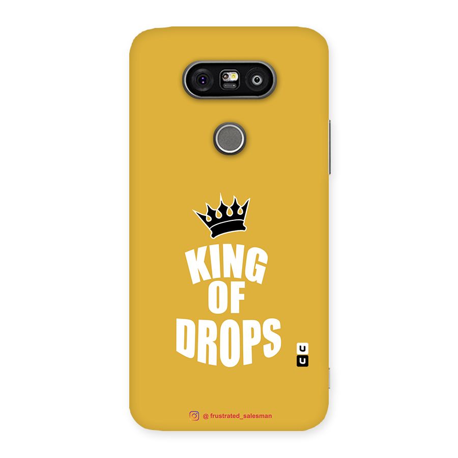 King of Drops Mustard Yellow Back Case for LG G5