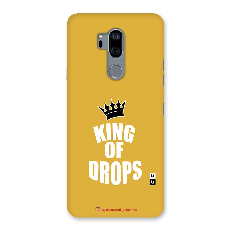 King of Drops Mustard Yellow Back Case for LG G7