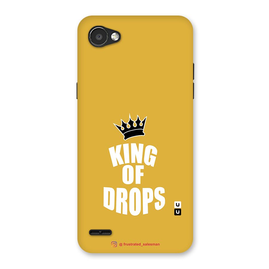 King of Drops Mustard Yellow Back Case for LG Q6