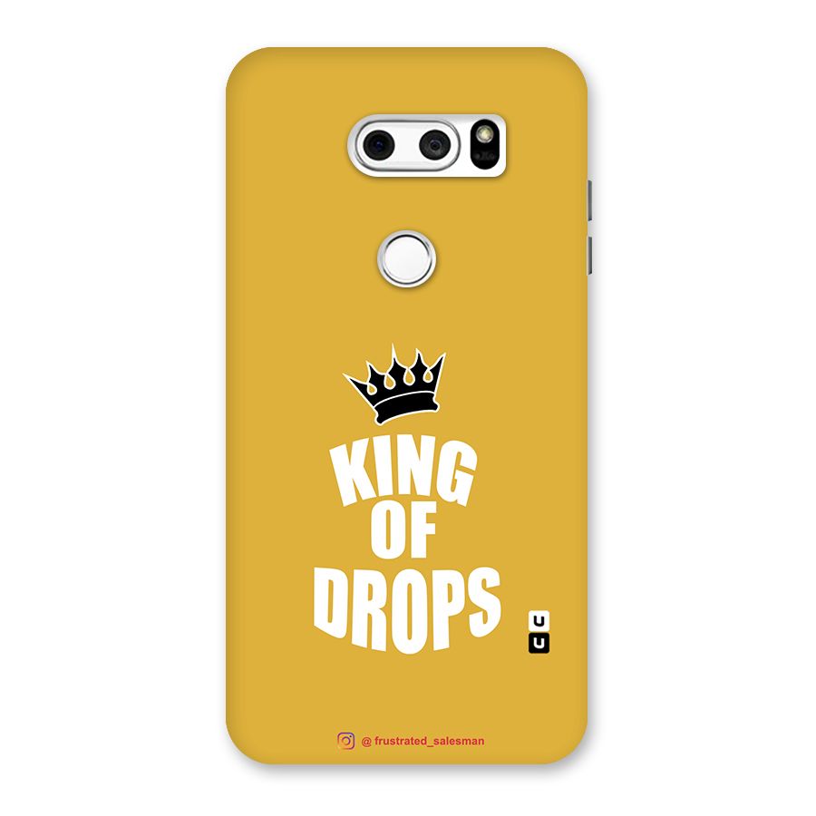 King of Drops Mustard Yellow Back Case for LG V30