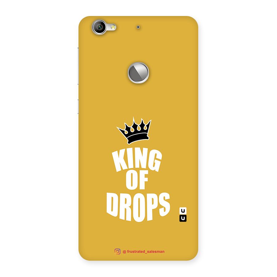 King of Drops Mustard Yellow Back Case for LeTV Le 1s
