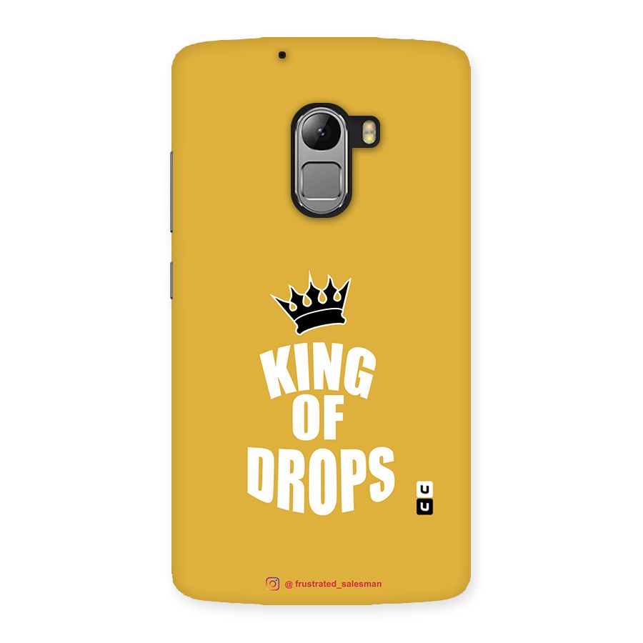 King of Drops Mustard Yellow Back Case for Lenovo K4 Note