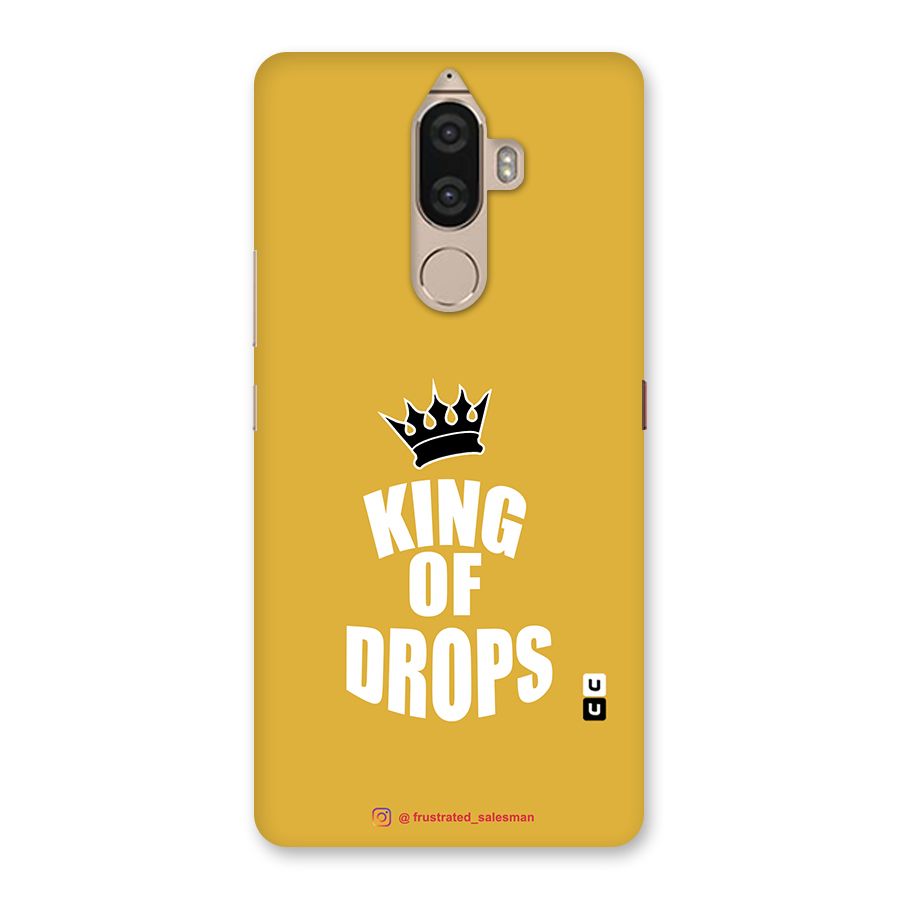 King of Drops Mustard Yellow Back Case for Lenovo K8 Note