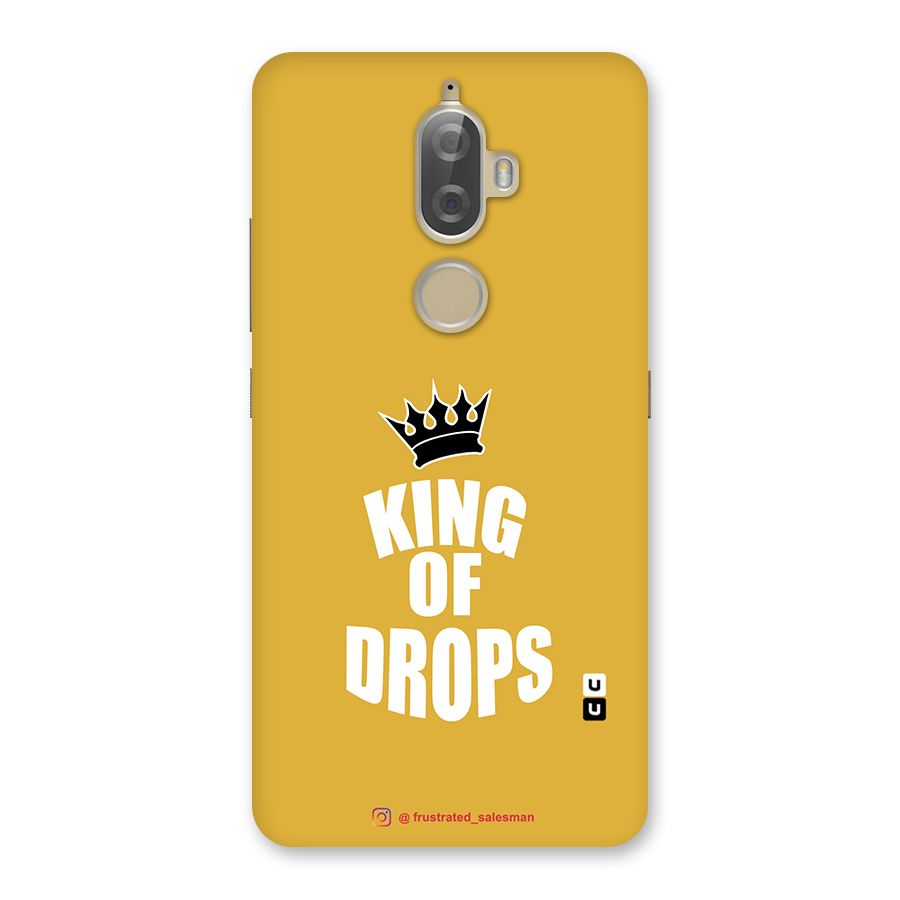King of Drops Mustard Yellow Back Case for Lenovo K8 Plus