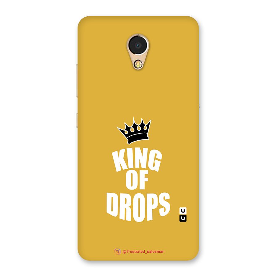 King of Drops Mustard Yellow Back Case for Lenovo P2