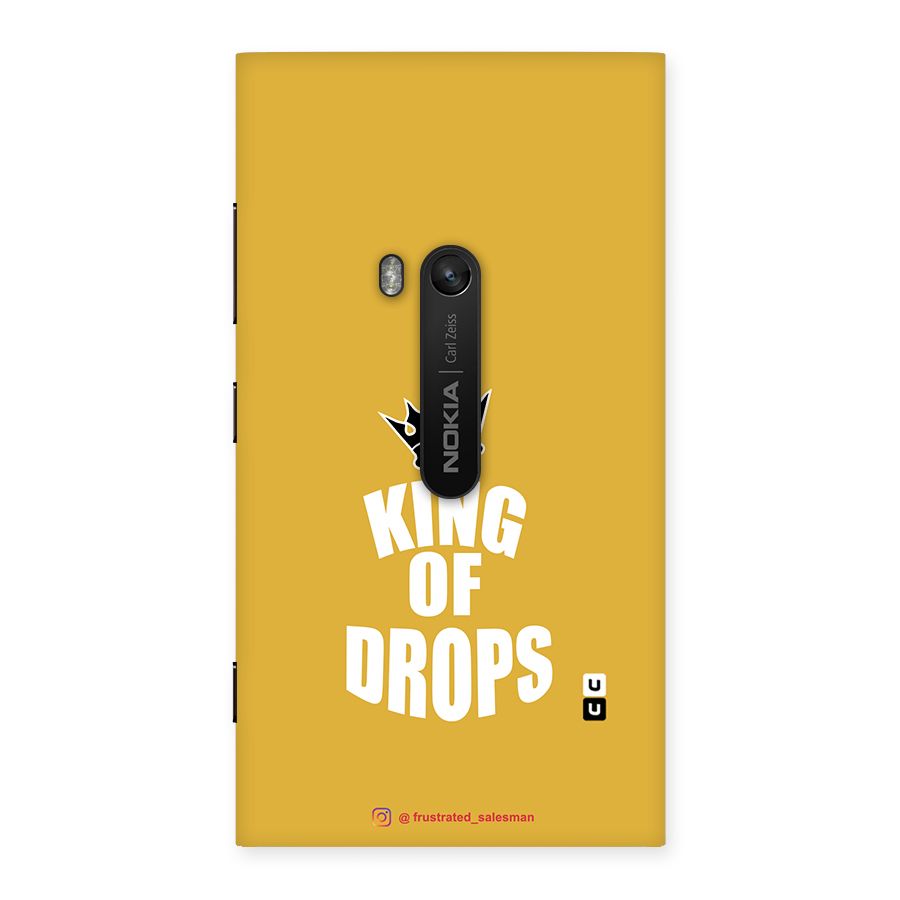 King of Drops Mustard Yellow Back Case for Lumia 920