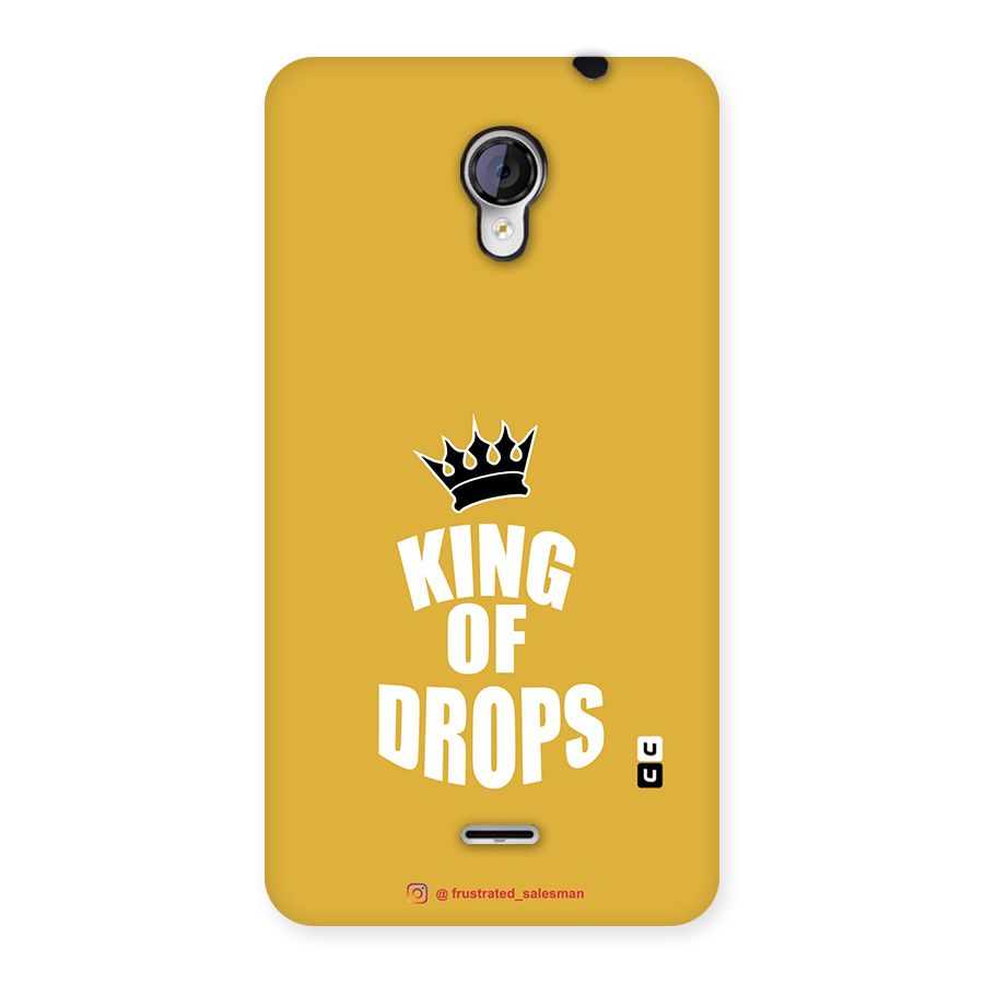 King of Drops Mustard Yellow Back Case for Micromax Unite 2 A106