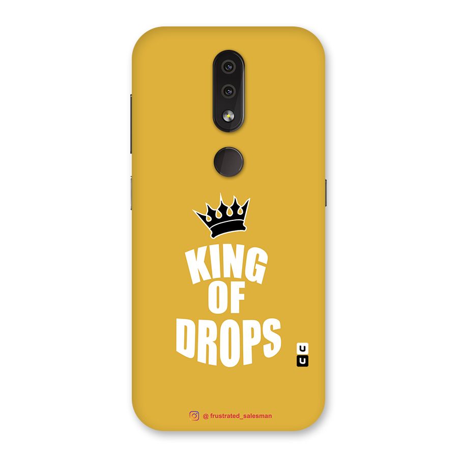 King of Drops Mustard Yellow Back Case for Nokia 4.2