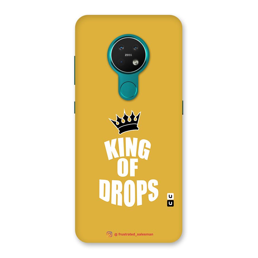 King of Drops Mustard Yellow Back Case for Nokia 7.2