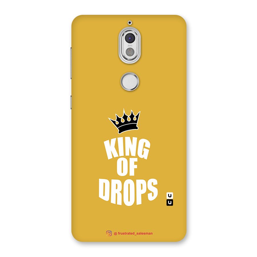 King of Drops Mustard Yellow Back Case for Nokia 7