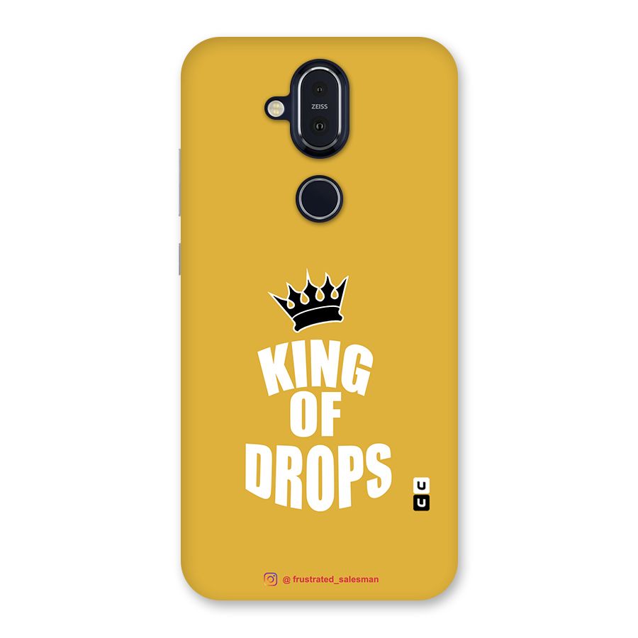 King of Drops Mustard Yellow Back Case for Nokia 8.1