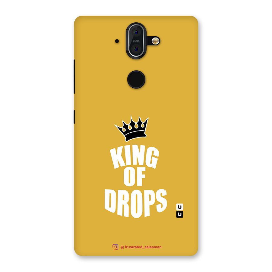 King of Drops Mustard Yellow Back Case for Nokia 8 Sirocco
