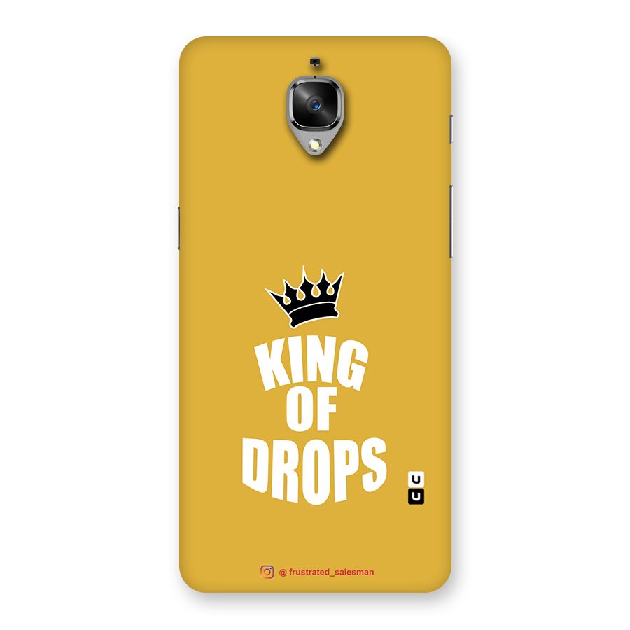 King of Drops Mustard Yellow Back Case for OnePlus 3