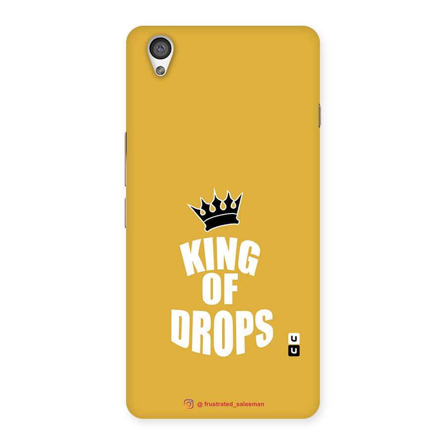 King of Drops Mustard Yellow Back Case for OnePlus X