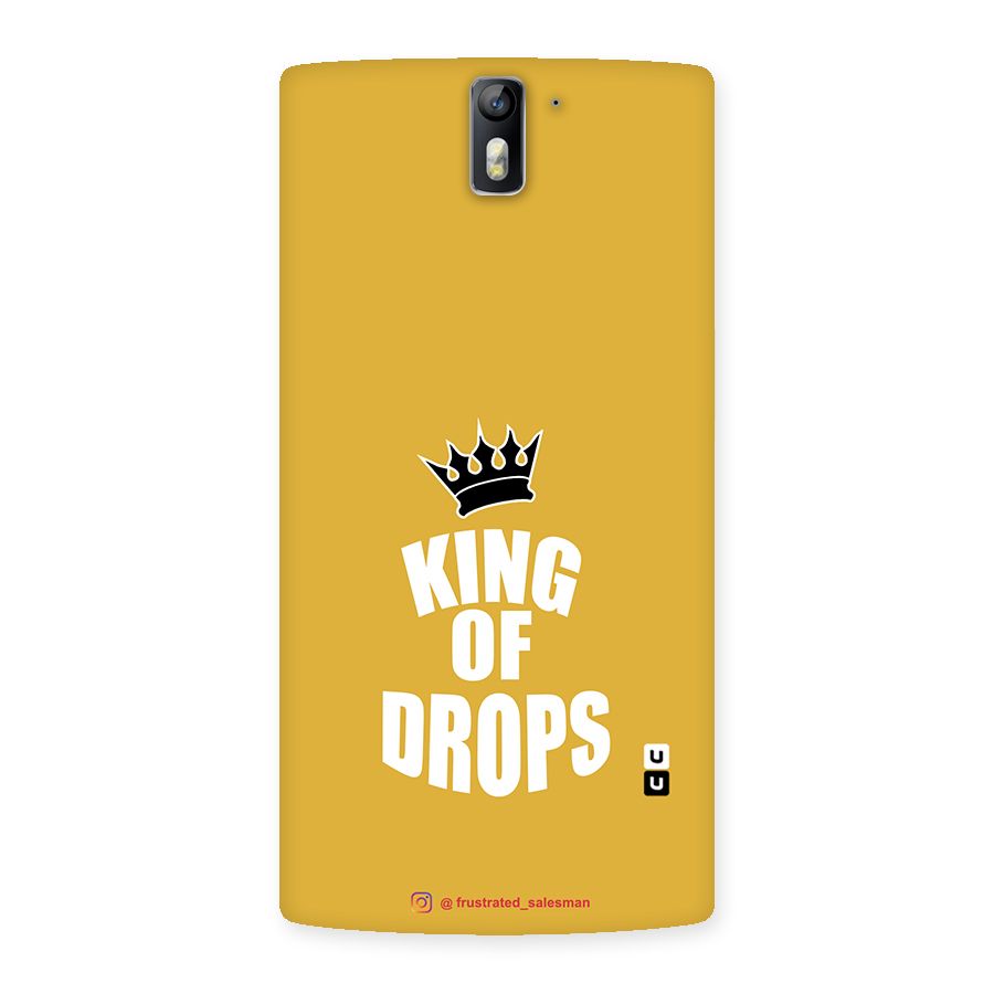 King of Drops Mustard Yellow Back Case for One Plus One