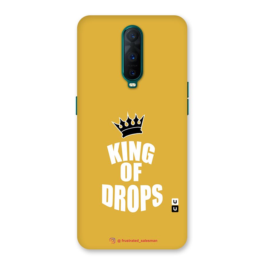 King of Drops Mustard Yellow Back Case for Oppo R17 Pro