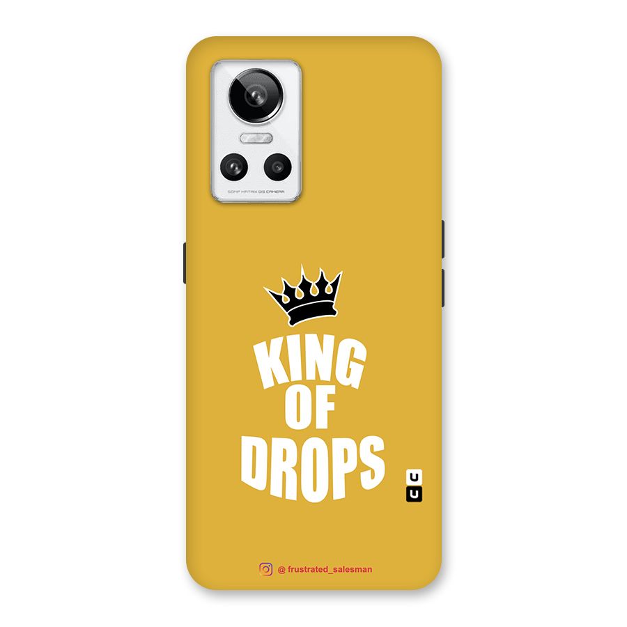 King of Drops Mustard Yellow Back Case for Realme GT Neo 3