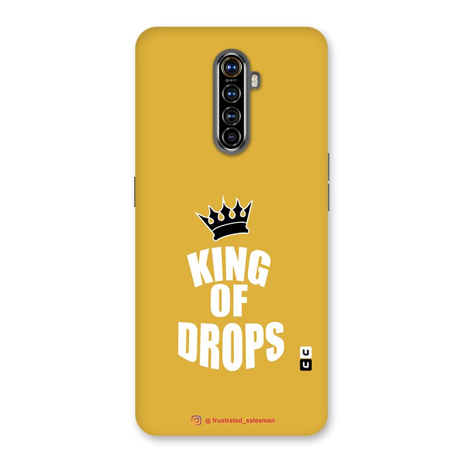 King of Drops Mustard Yellow Back Case for Realme X2 Pro