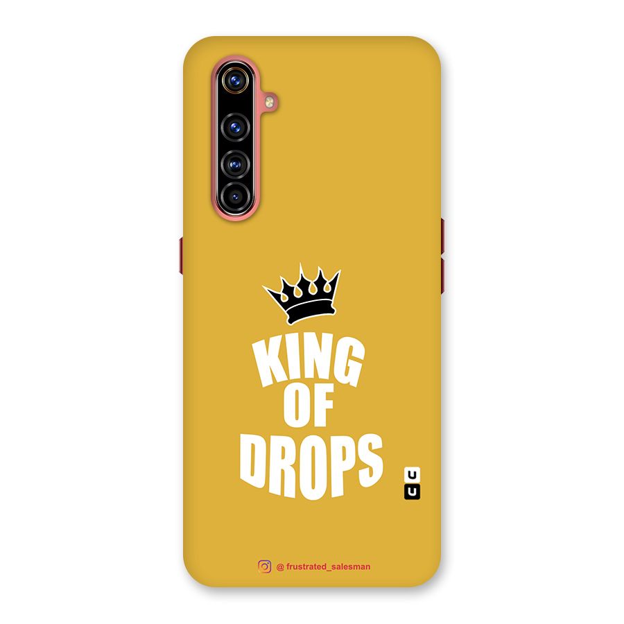 King of Drops Mustard Yellow Back Case for Realme X50 Pro