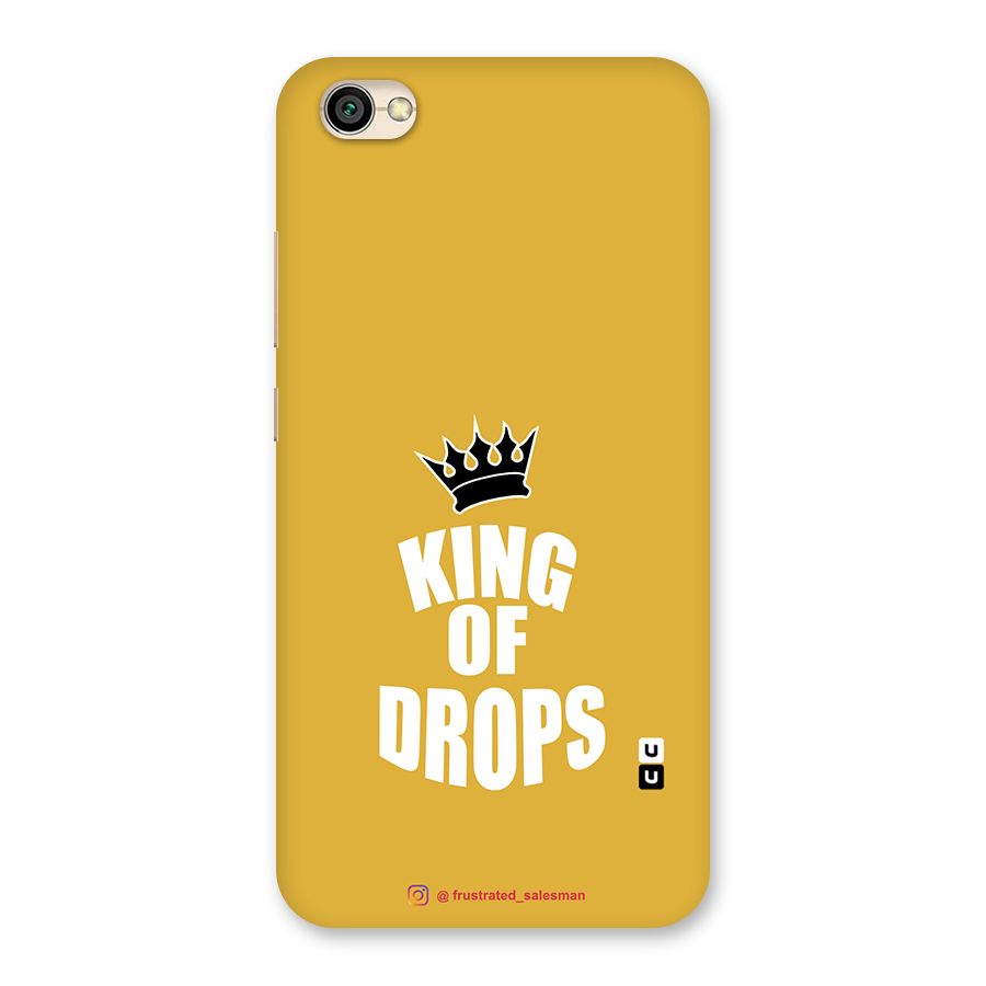 King of Drops Mustard Yellow Back Case for Redmi Y1 Lite