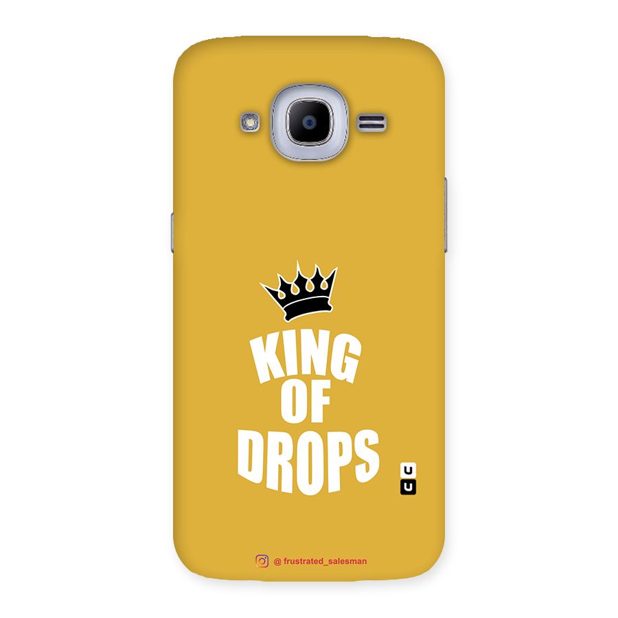 King of Drops Mustard Yellow Back Case for Samsung Galaxy J2 2016
