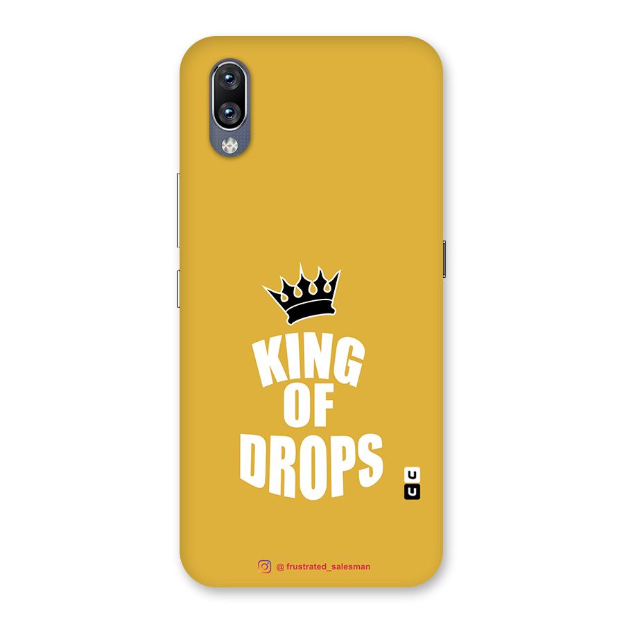 King of Drops Mustard Yellow Back Case for Vivo NEX