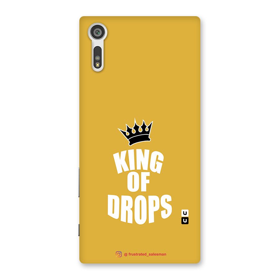 King of Drops Mustard Yellow Back Case for Xperia XZ
