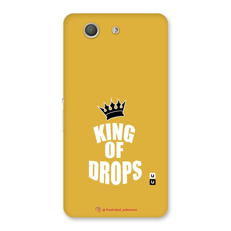 King of Drops Mustard Yellow Back Case for Xperia Z3 Compact