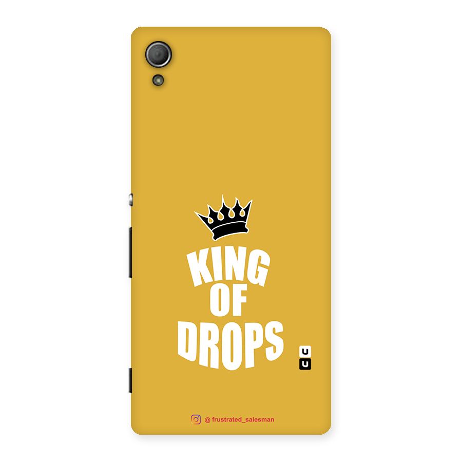 King of Drops Mustard Yellow Back Case for Xperia Z3 Plus