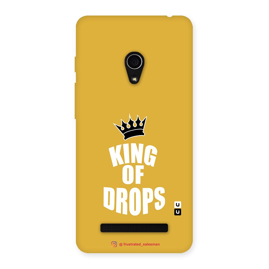 King of Drops Mustard Yellow Back Case for Zenfone 5