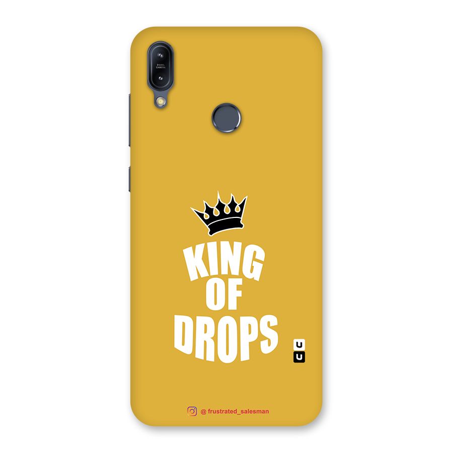 King of Drops Mustard Yellow Back Case for Zenfone Max M2