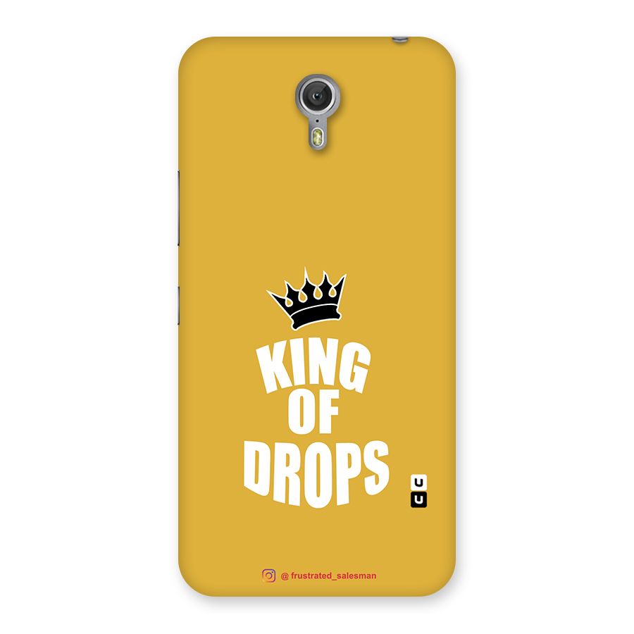 King of Drops Mustard Yellow Back Case for Zuk Z1