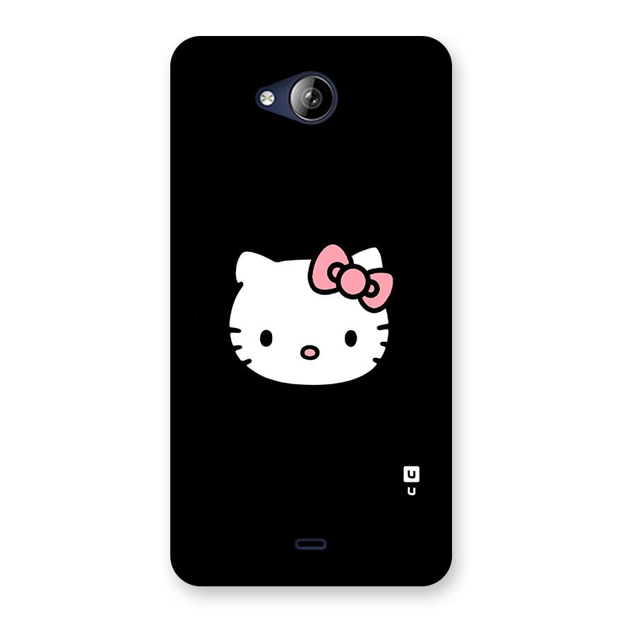 Kitty Cute Back Case for Canvas Play Q355