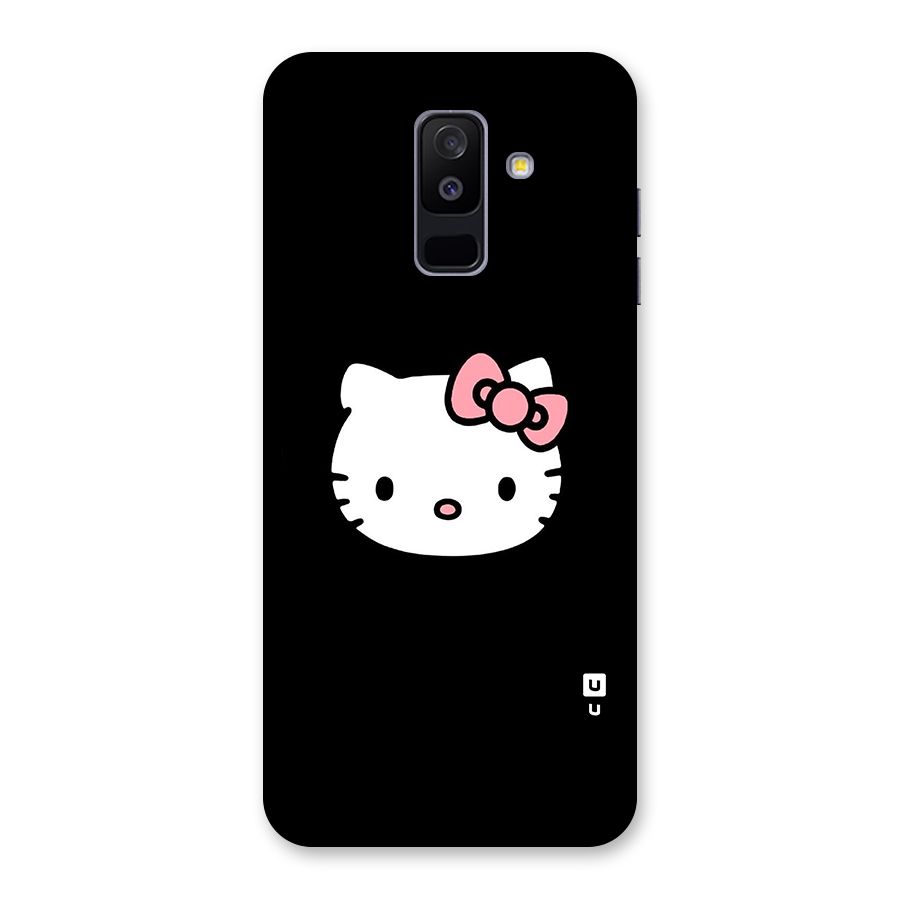 Kitty Cute Back Case for Galaxy A6 Plus