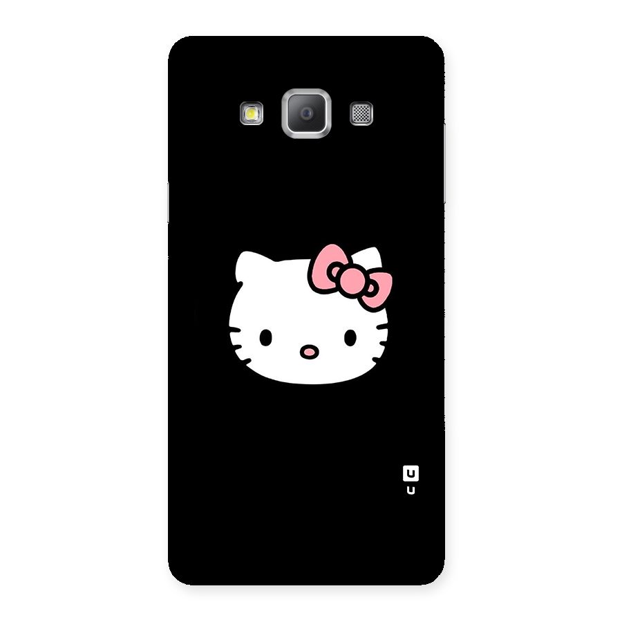 Kitty Cute Back Case for Galaxy A7