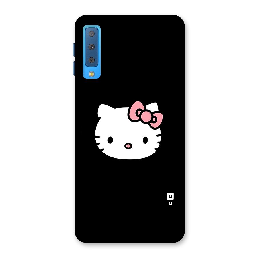 Kitty Cute Back Case for Galaxy A7 (2018)