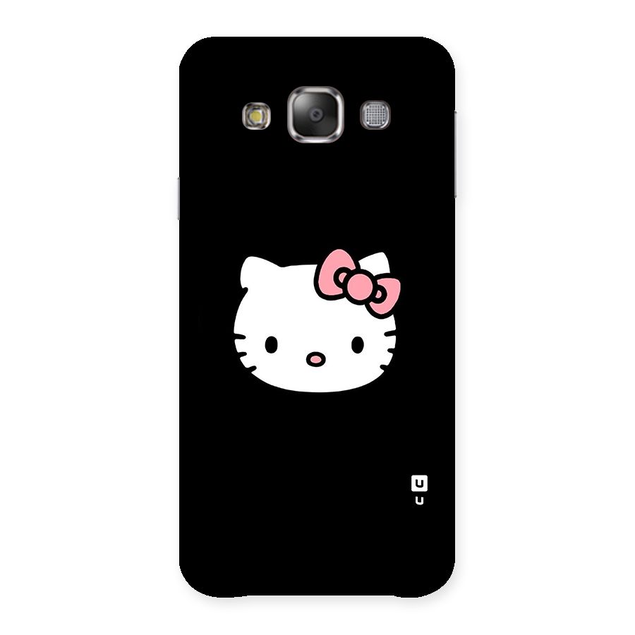 Kitty Cute Back Case for Galaxy E7