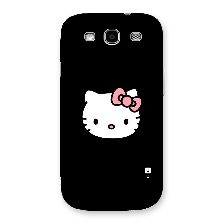 Kitty Cute Back Case for Galaxy S3