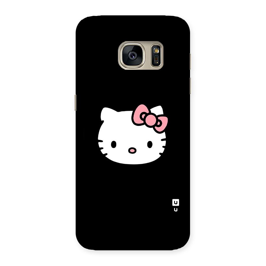 Kitty Cute Back Case for Galaxy S7