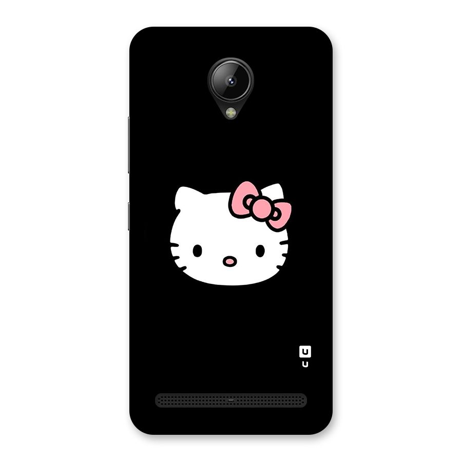 Kitty Cute Back Case for Lenovo C2