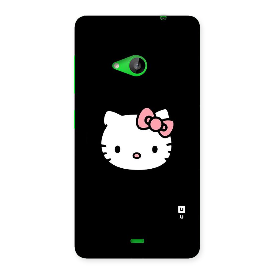 Kitty Cute Back Case for Lumia 535