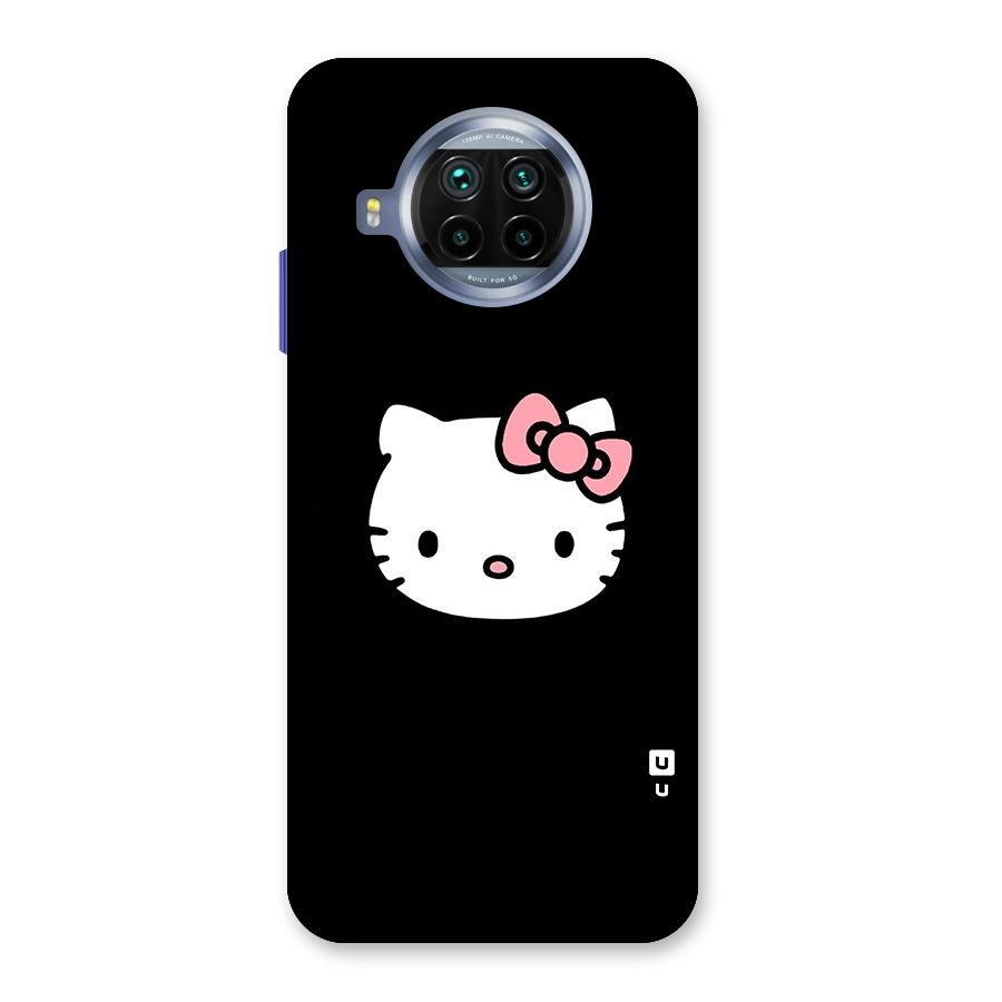 Kitty Cute Glass Back Case for Mi 10i